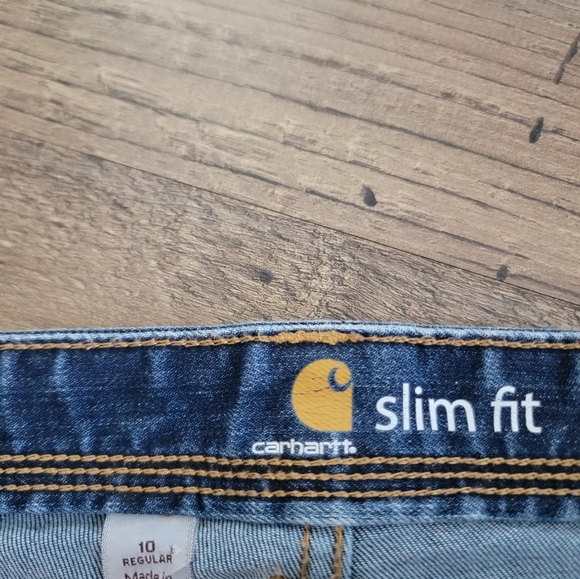 Carhartt Slim fit Nylona Jeans size 10 - Picture 6 of 10